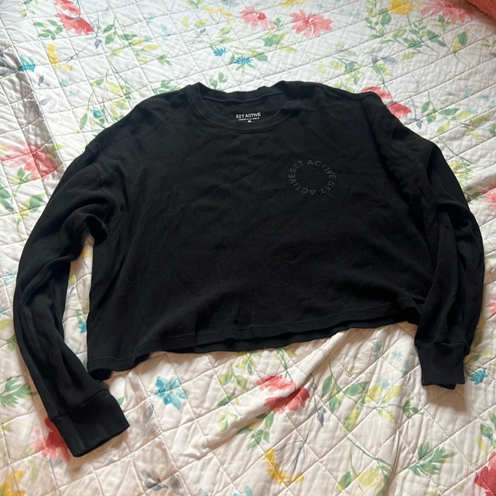 Cropped long sleeve